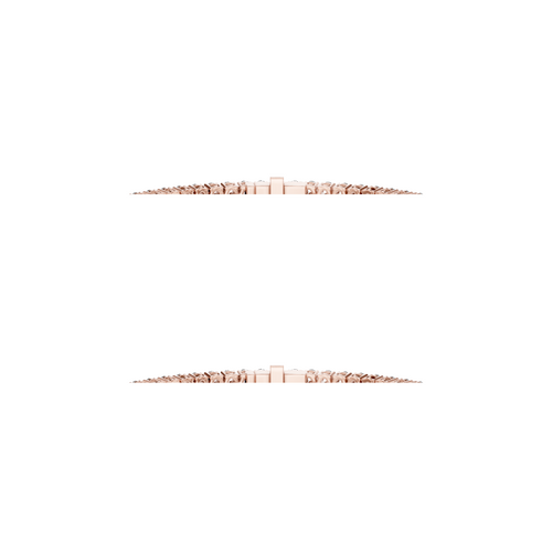 Oval Diamond Tennis Bangle with Lab-Grown Diamonds